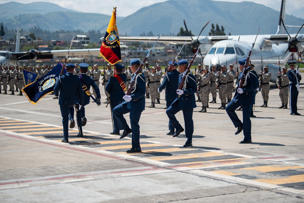 Kentucky's State partner Ecuador receives C-130H aircraft