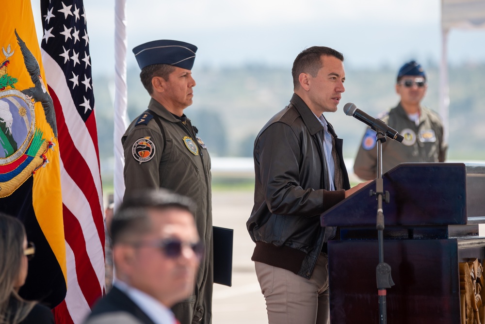 Kentucky's State partner Ecuador receives C-130H aircraft