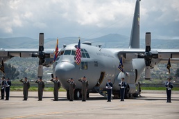 Kentucky's State partner Ecuador receives C-130H aircraft