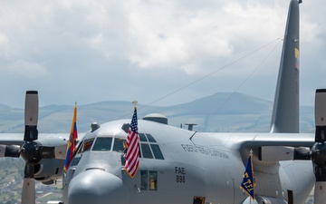Ecuador-Kentucky Guard partnership welcomes C-130 to Ecuadorian Air Force