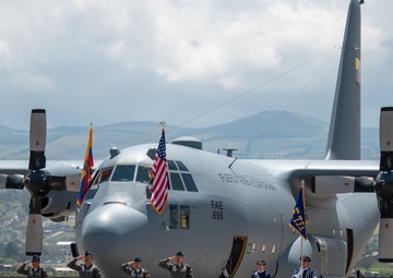 Ecuador-Kentucky Guard partnership welcomes C-130 to Ecuadorian Air Force