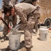 U.S. Air Force and Marine Corps conduct flightline repairs demonstrating joint integration