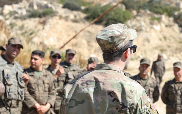 192nd Ordnance Battalion conducts EOD training at African Lion 2024