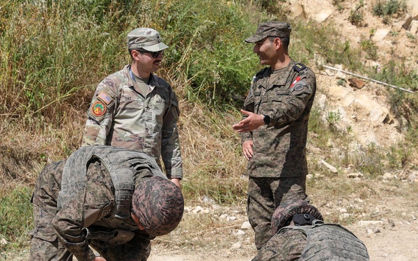 192nd Ordnance Battalion conducts EOD training at African Lion 2024
