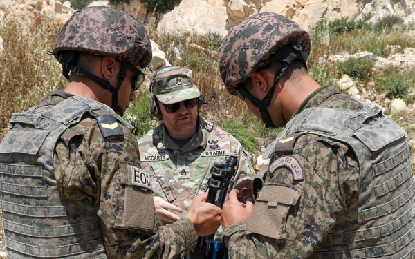 192nd Ordnance Battalion conducts EOD training at African Lion 2024
