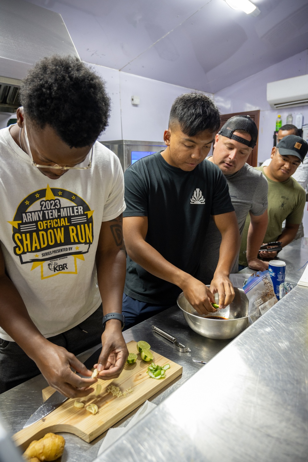 Fleet and Family Support Center and American Red Cross Teach Cooking Class at CLDJ