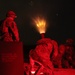 1st Battalion, 175th Infantry Regiment conducts nighttime mortar range at African Lion 2024