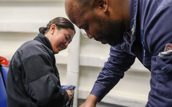 USS Roosevelt (DDG 80) Tactical Combat Casualty Care