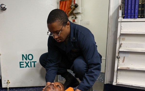 USS Roosevelt (DDG 80) Tactical Combat Casualty Care