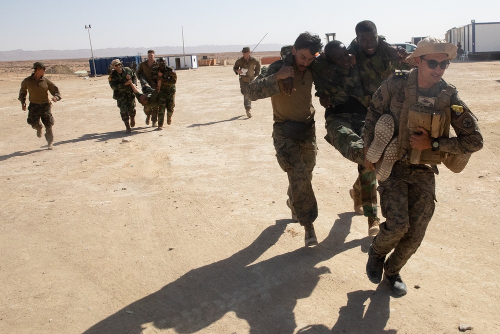 US performs mass casualty evacuation rehearsal in African Lion 2024