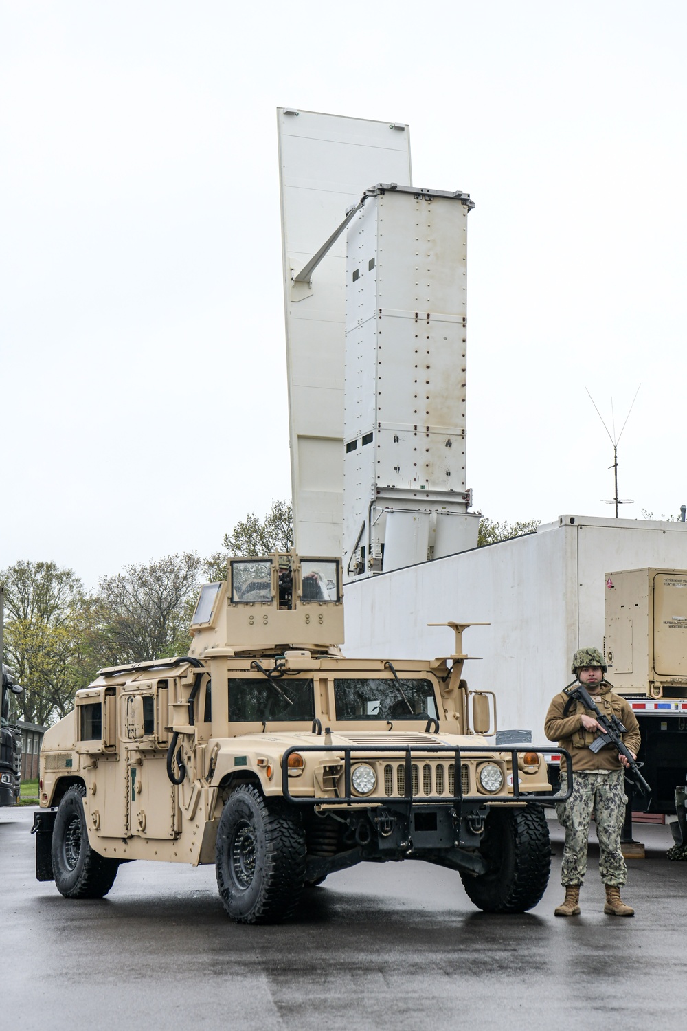 U.S. Naval Forces Europe rehearse deployment of containerized launching system in Denmark