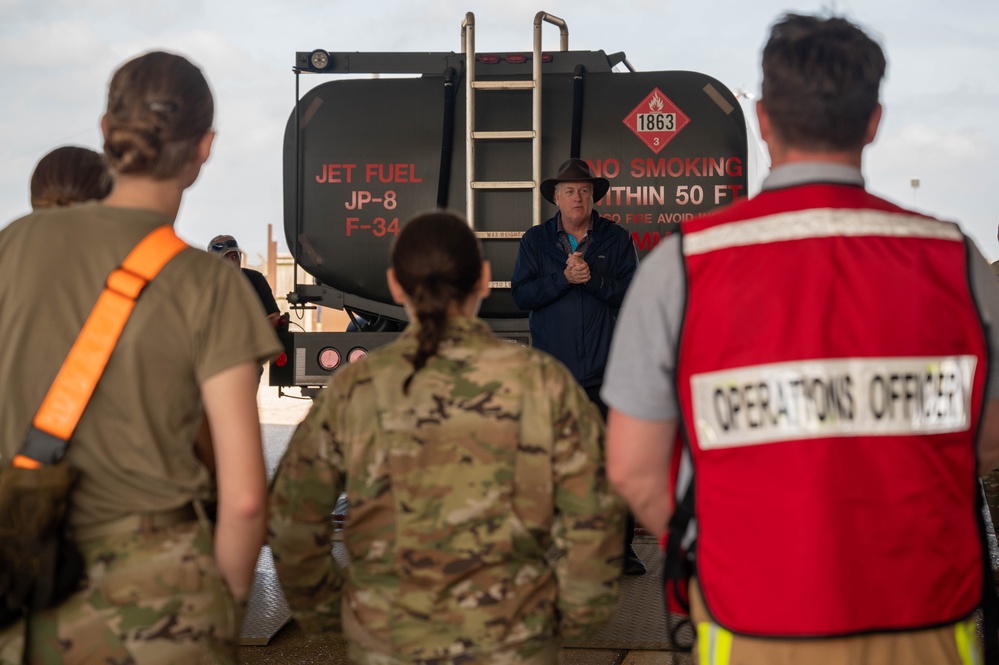48th Fighter Wing conducts annual fuel spill exercise