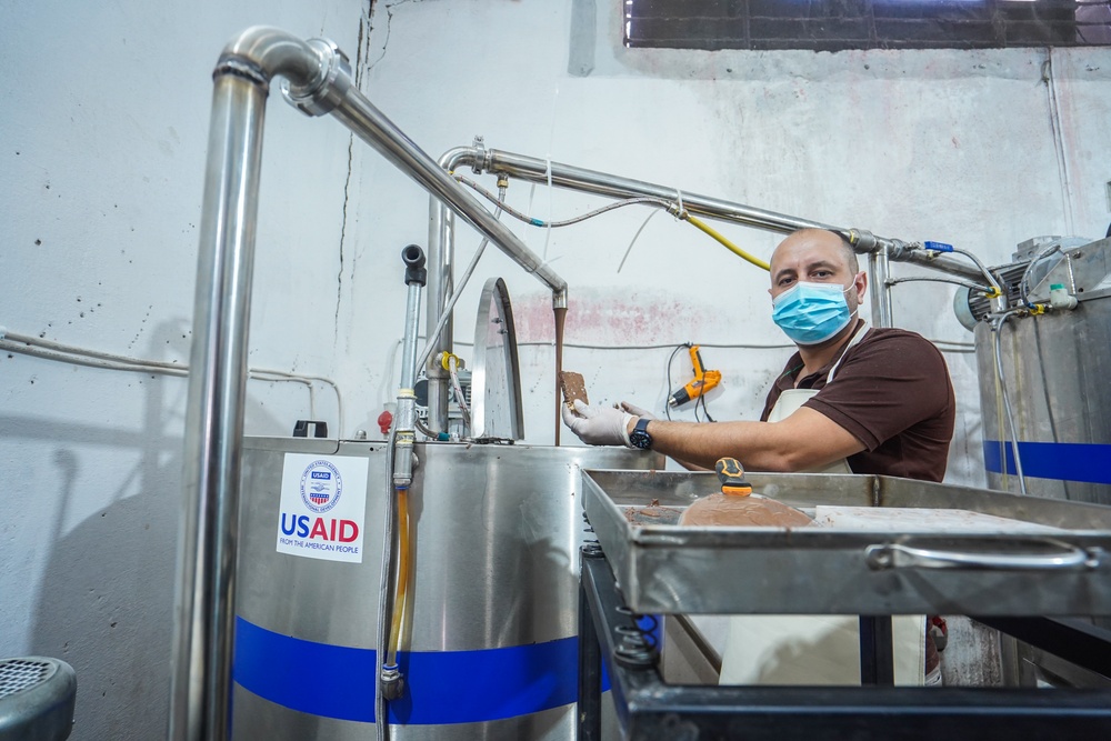 With USAID's support, this factory received modern equipment, resulting in a 25 percent increase in sales and doubling of the factory's production capacity.