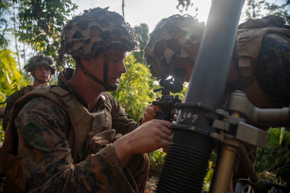 Balikatan 24: Call for Fire Rehearsal with 81s