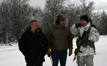 Arctic Regions Test Center test officer excels with the rugged professionals