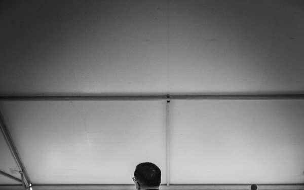 U.S. Fleet Forces Brass Band "Uncharted Waters" performs at the 2024 Virginia International Tattoo Hullaballoo