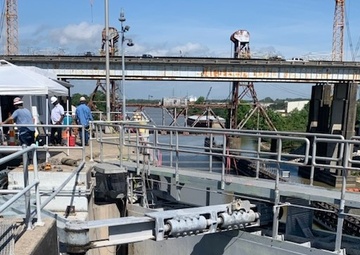 Corps of Engineers reopens Port Allen Lock after completing repairs