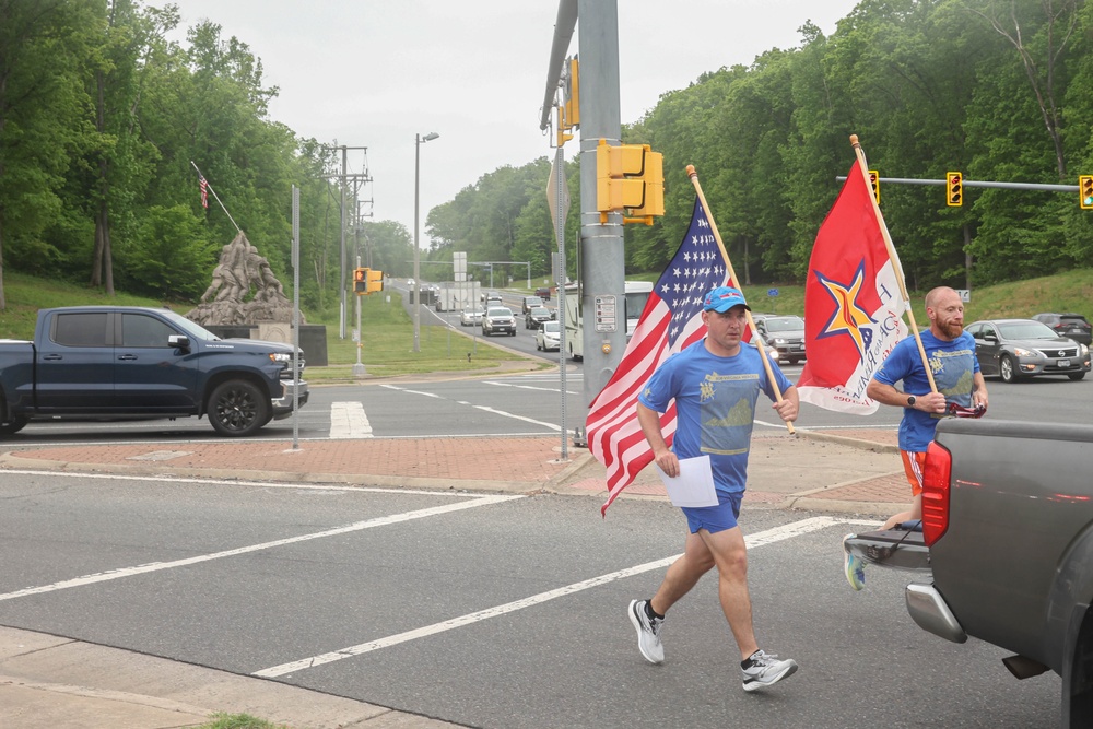 U.S. Marines participate in 12th Annual Virginia Run for the Fallen