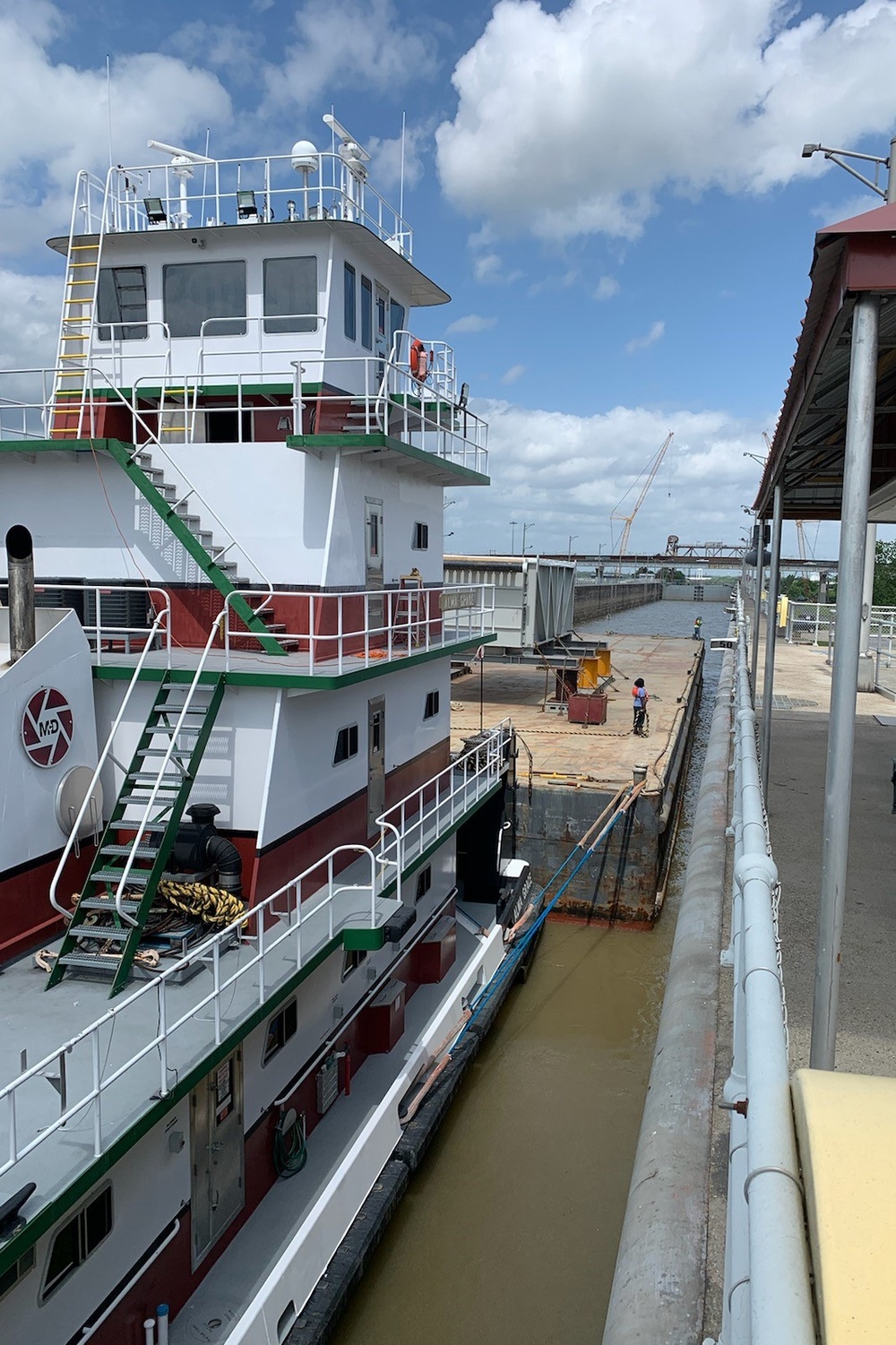 Corps of Engineers reopens Port Allen Lock after completing repairs