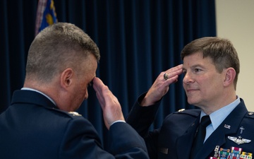 102nd Intelligence Wing Chaplain Darin Colarusso retires