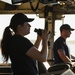 USCGC William Tate crewmember stands watch