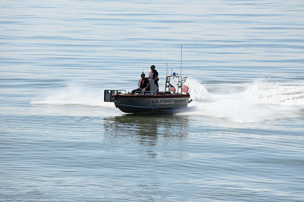 USCGC William Tate small-boat operations