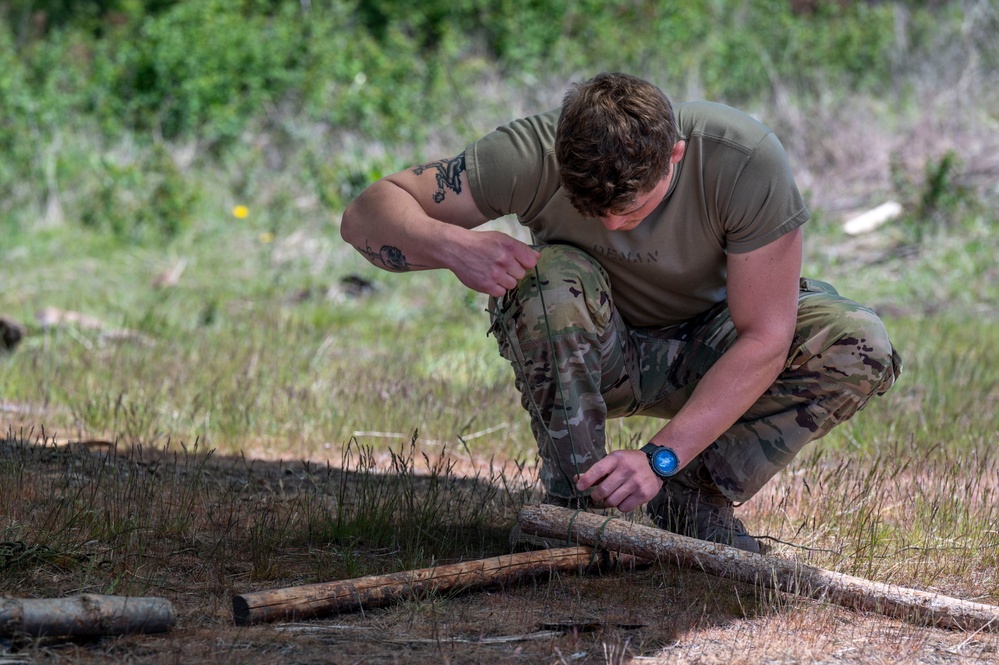 Survival, Evasion, Resistance, and Escape pre-team training exercise