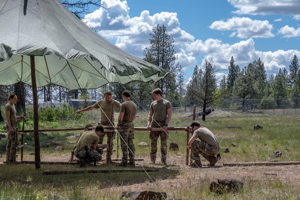 Survival, Evasion, Resistance, and Escape pre-team training exercise