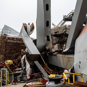 Key Bridge Unified Command continues preparations for removal of bridge piece on top of M/V DALI