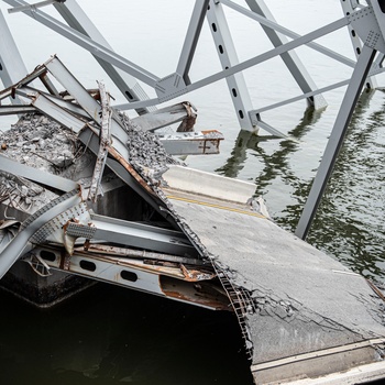 Key Bridge Unified Command continues preparations for removal of bridge piece on top of M/V DALI