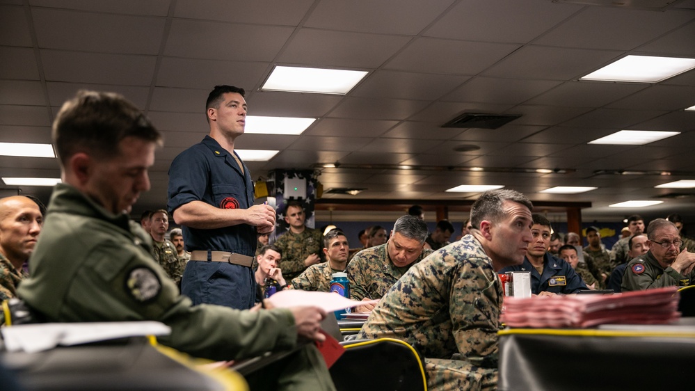 USS WASP Amphibious Ready Group Participates in Integrated Training