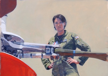 US Coast Guard Art Program 2009 Collection, Object Id # 200929, &quot;Air Station Savannah,&quot; Ken Smith