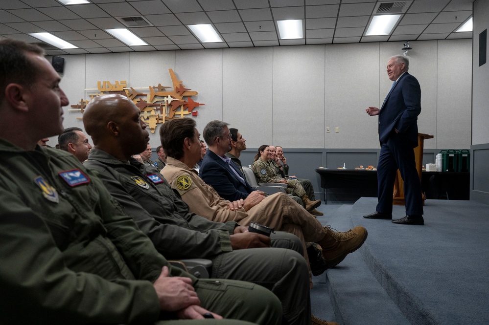 SecAF advocates Data-Driven Modernization and Combat Autonomy during TPS visit