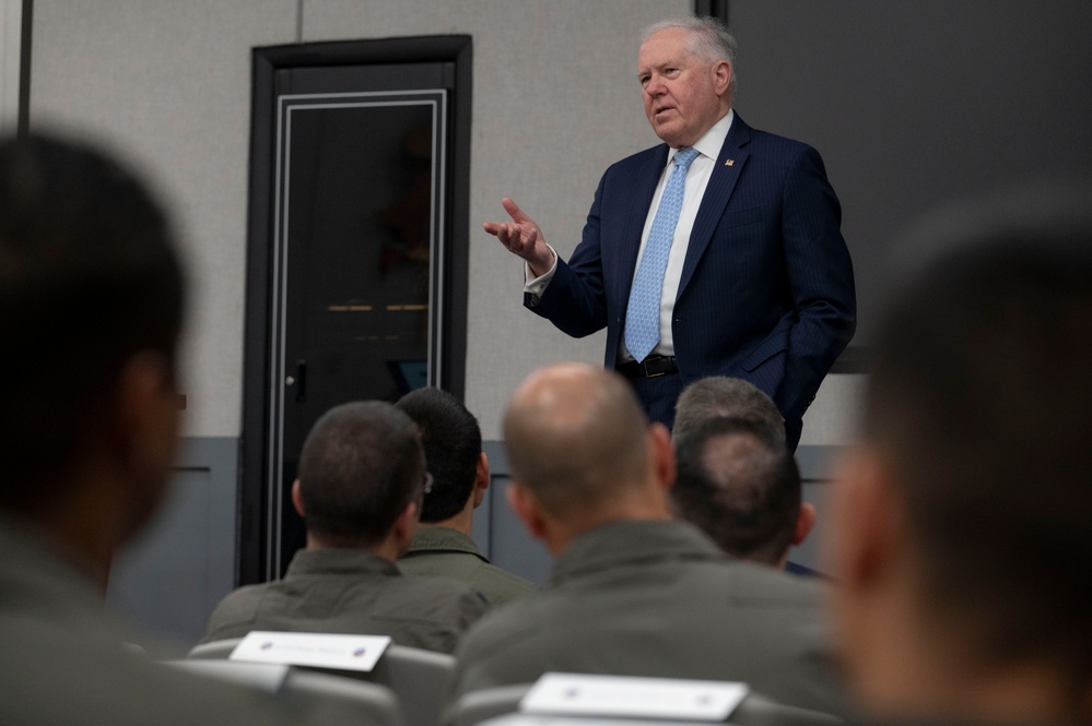 SecAF advocates Data-Driven Modernization and Combat Autonomy during TPS visit