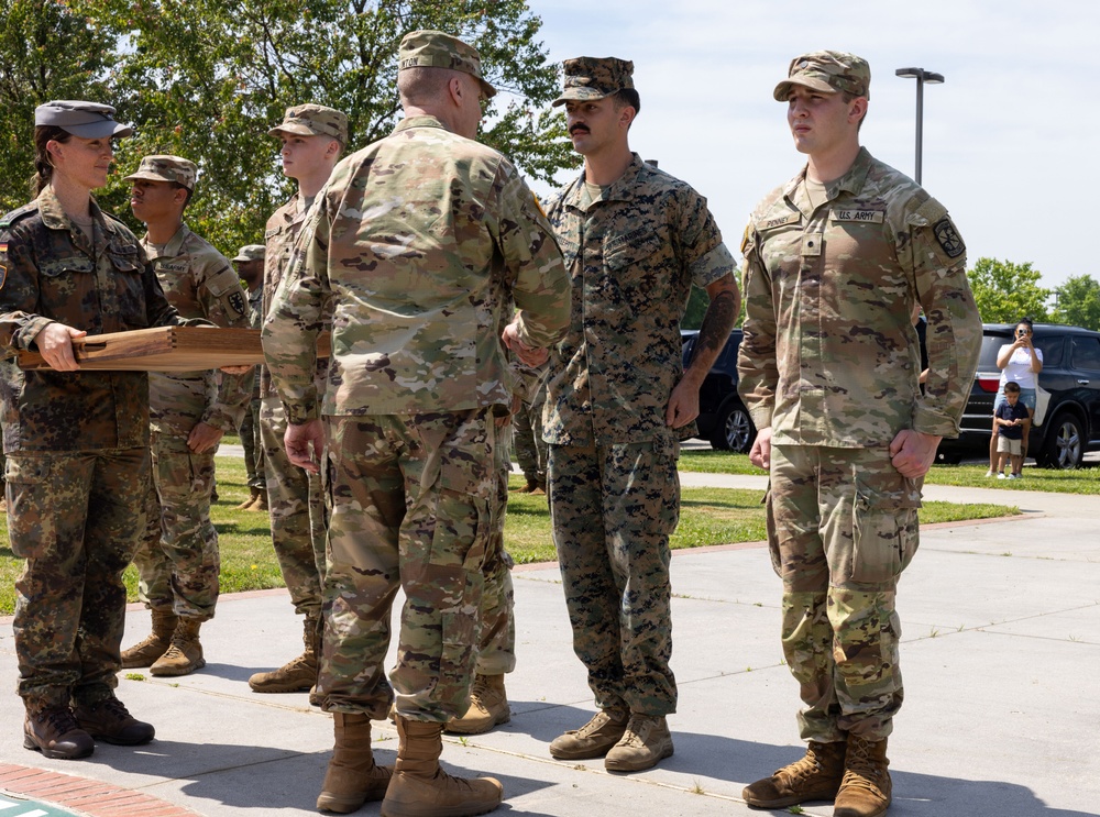 Marines With Marine Corps Security Forces Participate in the GAFPB test