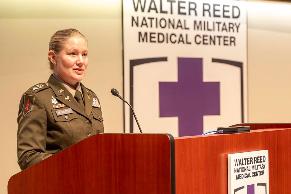 Blessing of the Hands Ceremony, Walter Reed Hospital