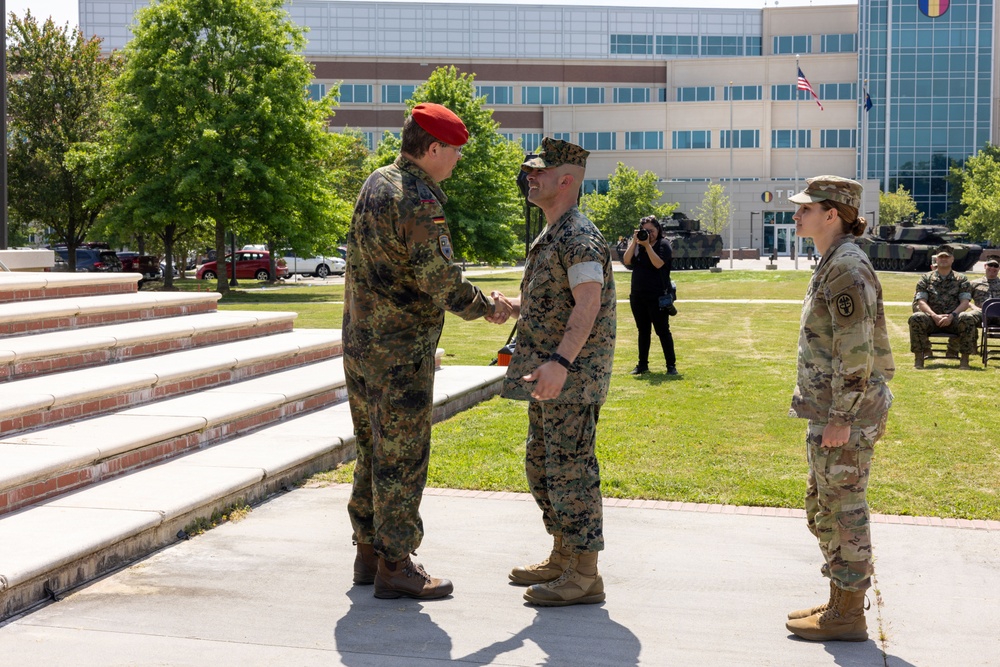 Marines With Marine Corps Security Forces Participate in the GAFPB test