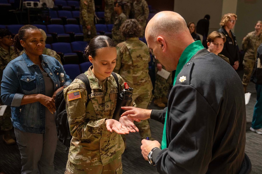 Blessing of the Hands Ceremony, Walter Reed Hospital