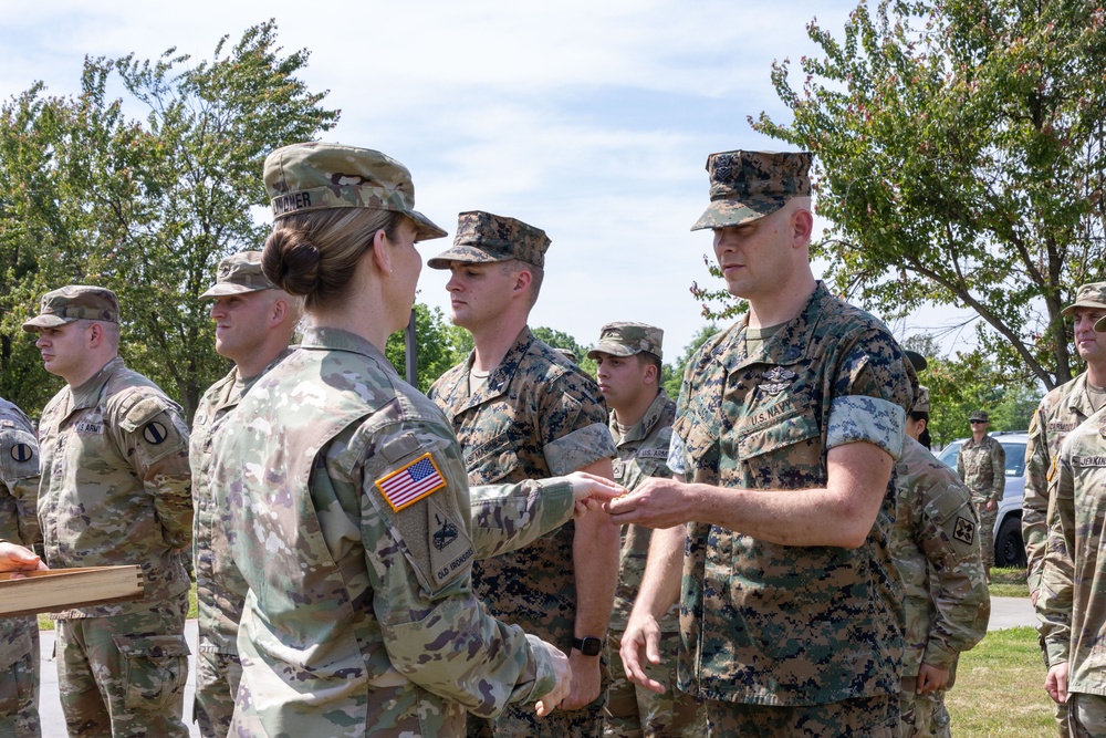 Marines With Marine Corps Security Forces Participate in the GAFPB test