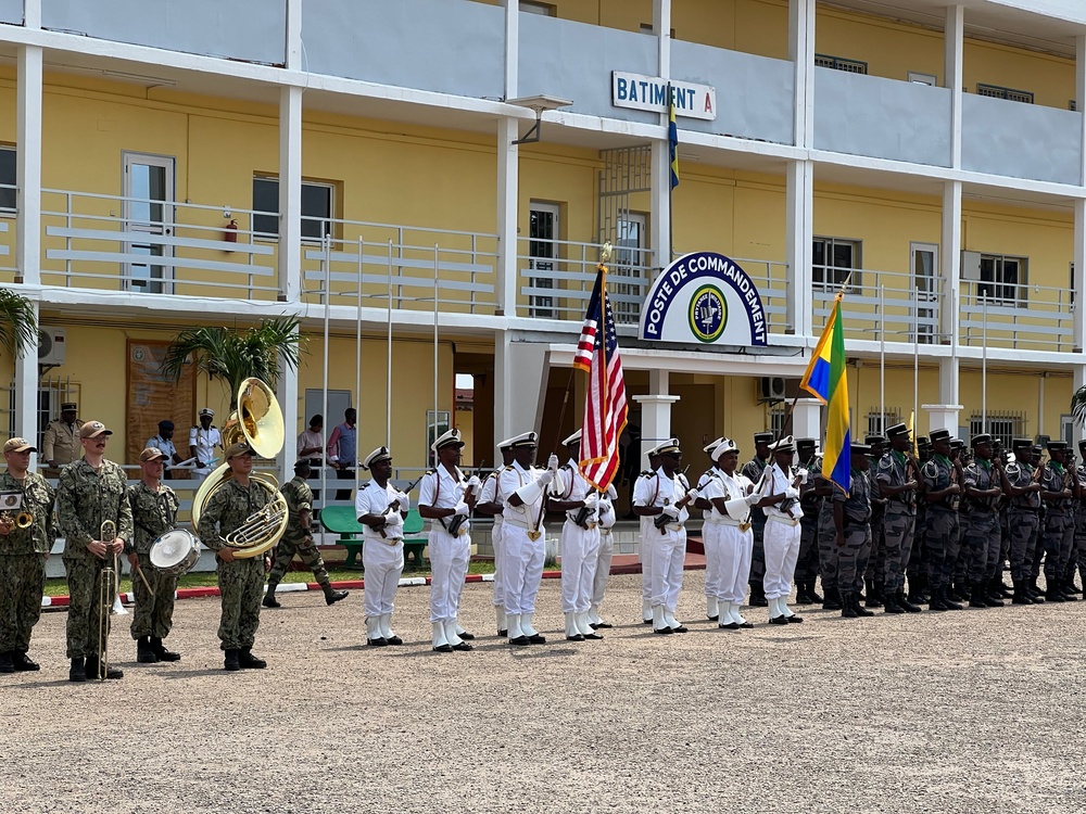 Opening Ceremony for Obangame Express 2024