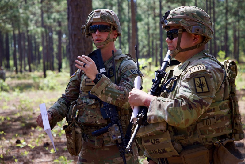 New York Army National Guard Soldiers Compete at the All-Army Explosive Ordnance Disposal Team of the Year Competition
