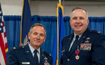 174th Attack Wing Deputy Commander Retires