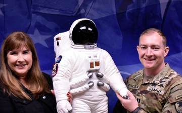 SMDC astronaut statue represents command