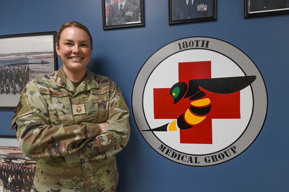 180FW Nurse Gives Back to Her Community