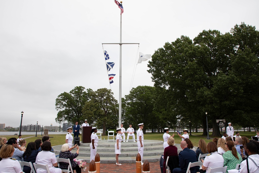 Naval Medical Forces Atlantic Director for Administration Retires