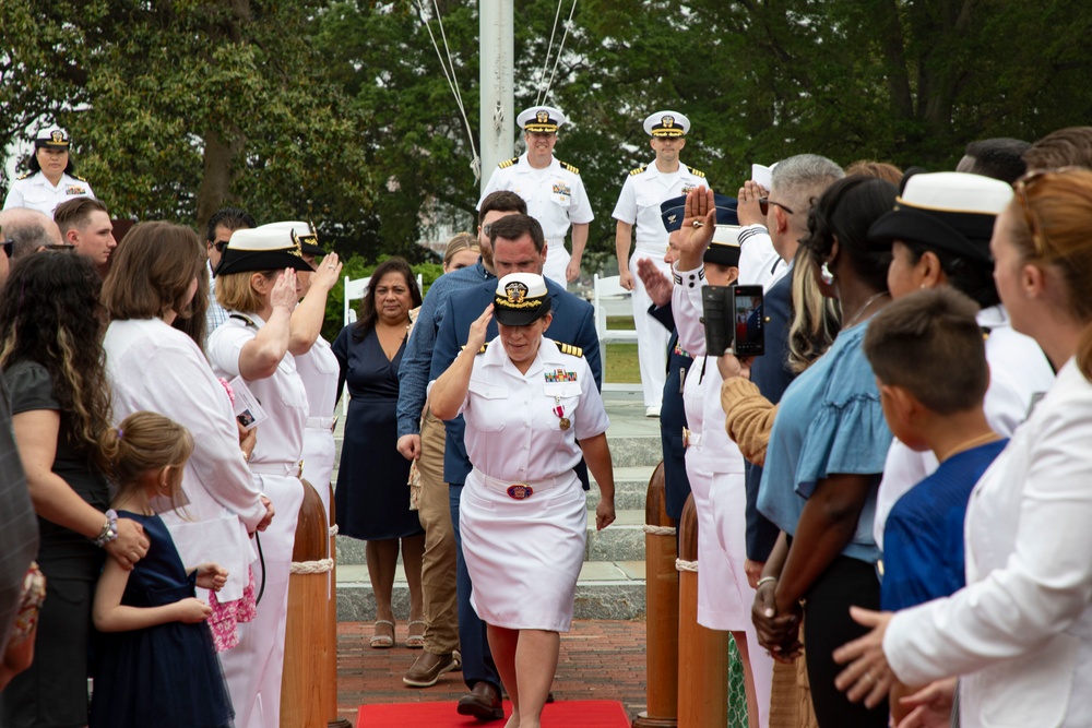 Naval Medical Forces Atlantic Director for Administration Retires