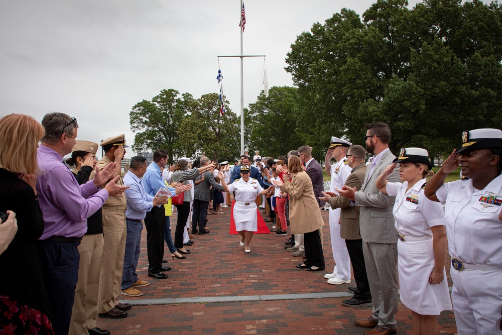 Naval Medical Forces Atlantic Director for Administration Retires