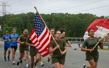 U.S. Marines participate in 12th Annual Virginia Run for the Fallen