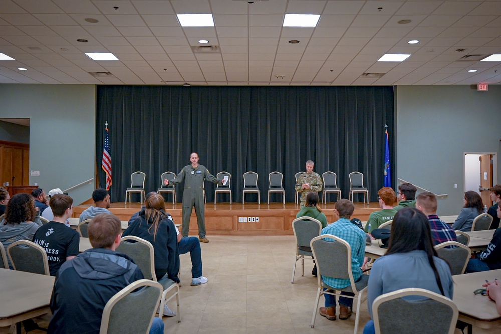 LRAFB hosts AIM HIGH event for local students