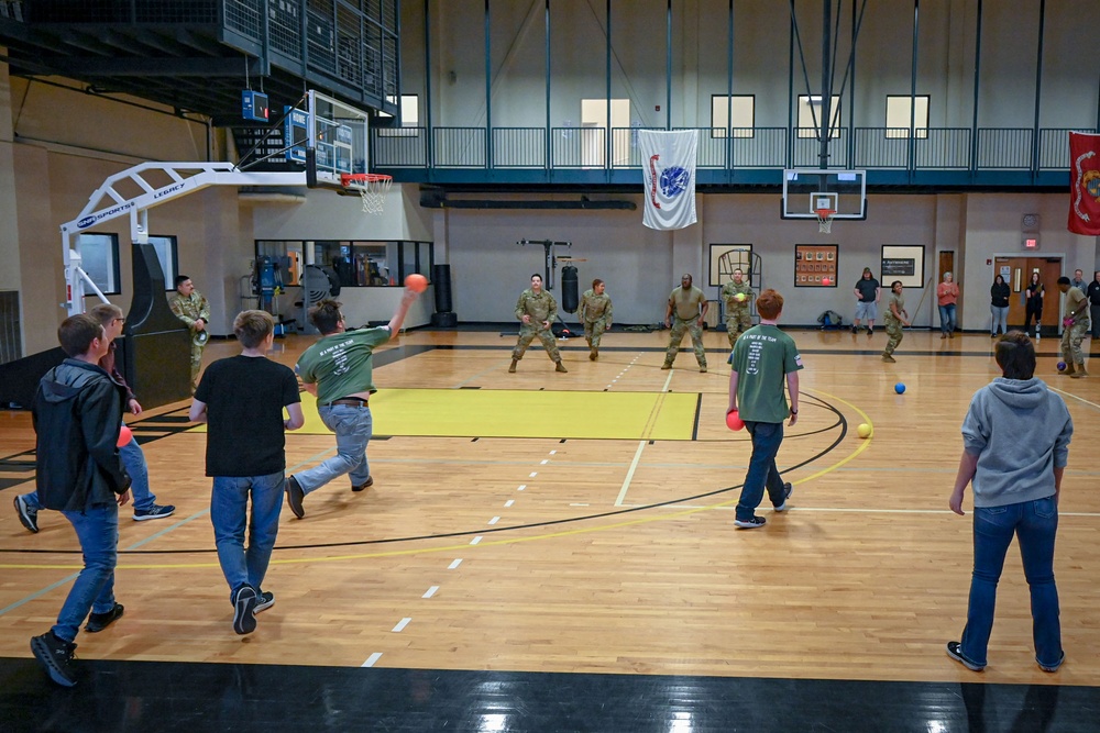 LRAFB hosts AIM HIGH event for local students